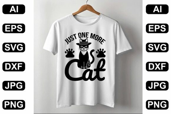 Fun Cat Quote SVG for Graphics and T-Shirt Designs