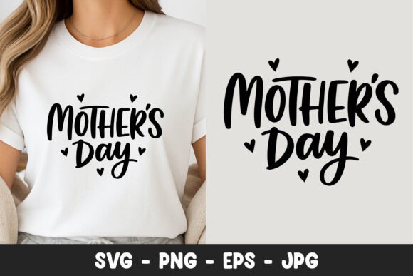Mothers Day Bold Script Quote: Graphics & Illustrations