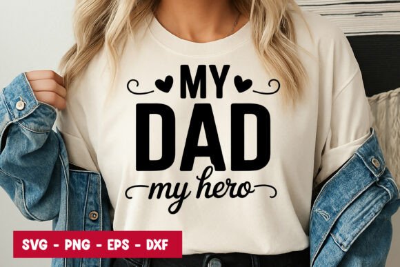 My Dad My Hero Quote Graphics for Emotional Branding