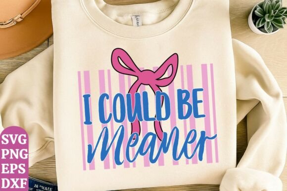 Sassy Quote SVG, Retro Pink Striped Bow for Graphics and T-Shirt Designs